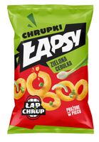 Łapsy Chrupki Krążki o smaku zielonej cebulki 130 g