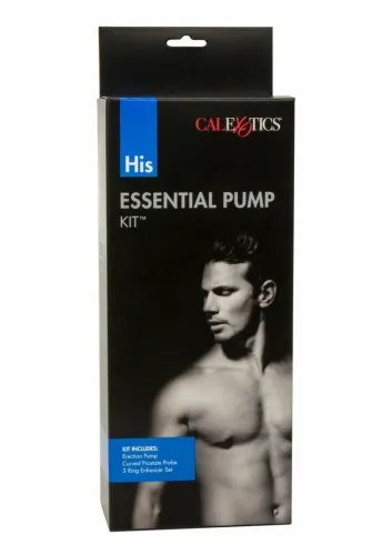 calexotics his essential pump kit - zestaw do treningu intymnego 4w1 na Arena.pl