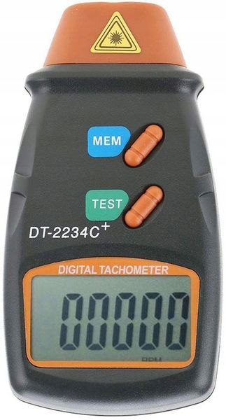 Tachometr laserowy miernik obrotów obrotomierz LCD zdjęcie 2