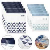 Torebka worki woreczki strunowe na żywność IKEA ISTAD 1L 0,4L 180 szt