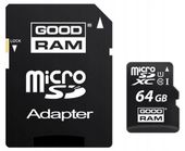 Goodram Karta Pamięci 64 Gb Micro Sdhc + Adapter Sd 10Class