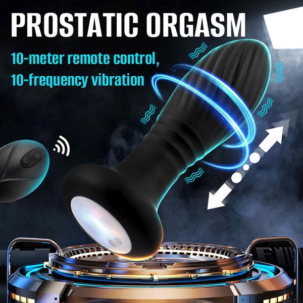 Lighting Anal Plug Black zdjęcie 6