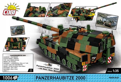 Cobi Armed Forces /2628/ Panzerhaubitze 2000 1006 Kl. na Arena.pl