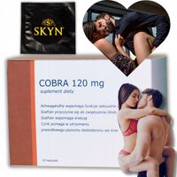 Cobra120 TABLETKI NA POTENCJE EREKCJE SEX LIBIDO WZWÓD PREZERWATYWY DUREX