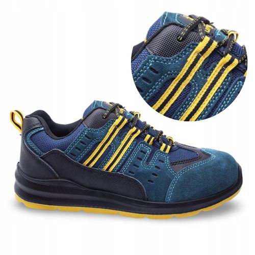 Buty Robocze Półbuty Sportowe ODDYCHAJĄCE Antypoślizgowe Wygodne Męskie 45 na Arena.pl