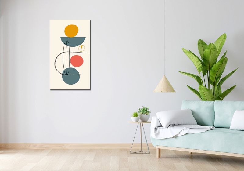 Obraz 50x90cm Równe Kompozycje zdjęcie 2