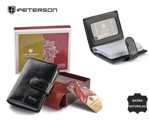 etui na karty czarne peterson na Arena.pl
