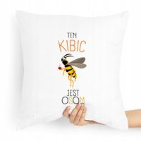 Prezent Poduszka Dla Kibica Jest Osom Z Nadrukiem Ze Zdjęciem