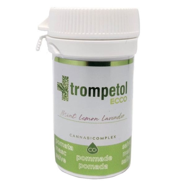 TROMPETOL Maść konopna ECCO  - Mint Lemon & Lavender - 28ml zdjęcie 1