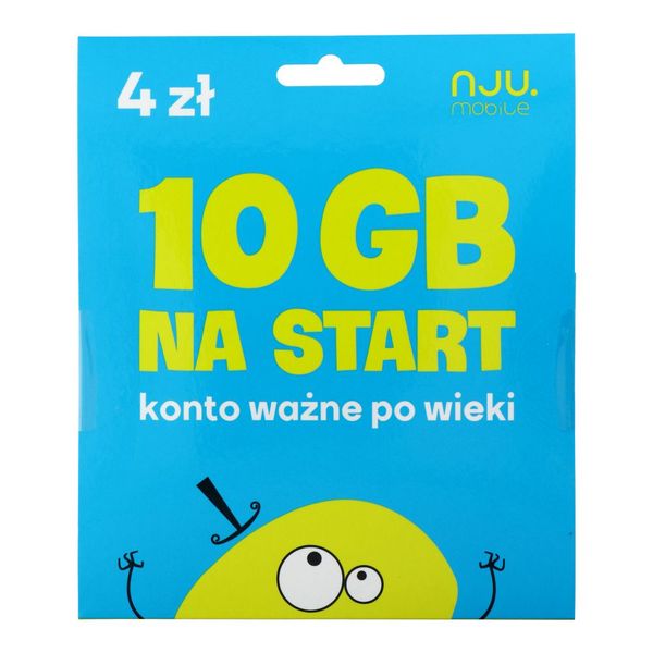 Karta Startowa NJU MOBILE 4 zdjęcie 1