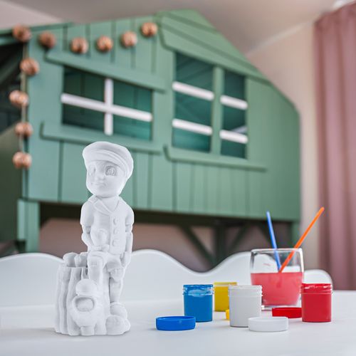 Kolorowanka 3D Pinokio drewniany chłopiec Figurka gipsowa na Arena.pl