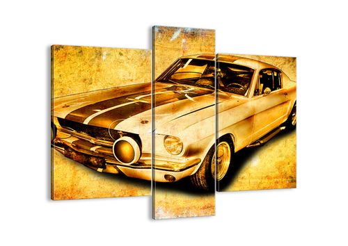 Obraz Na Płótnie - Samochód Sepia - 95X80 Cm - Cb95X80-0528 na Arena.pl