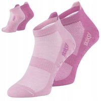 2x Skarpetki ABS Antypoślizgowe Damskie Sportowe Fitness Joga 36-40 ZOOKSY