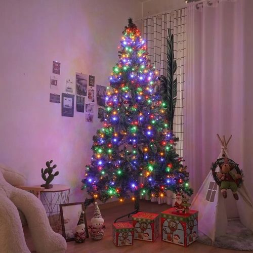 LAMPKI CHOINKOWE 300 LED MULTIKOLOR ŚWIATEŁKA WEWNĘTRZNE ZEWNĘTRZNE PREMIUM na Arena.pl