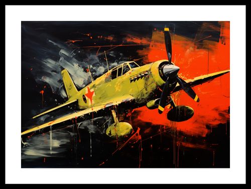 Plakat 42x29,7cm Barwny Przelot na Arena.pl