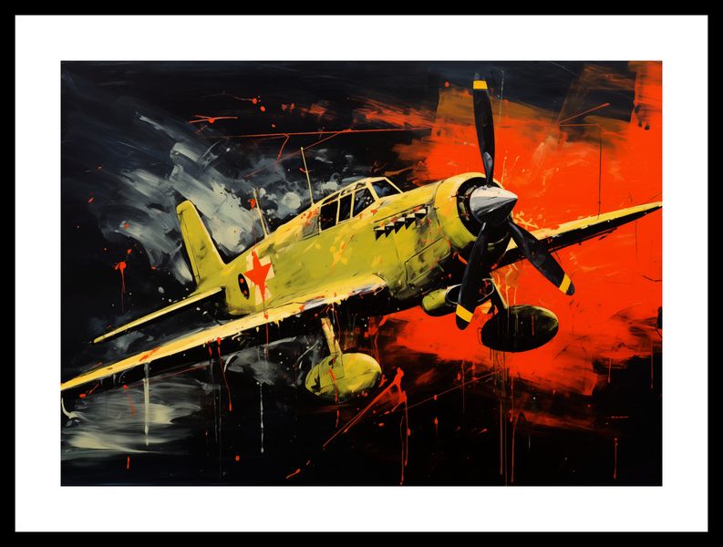 Plakat 42x29,7cm Barwny Przelot zdjęcie 3