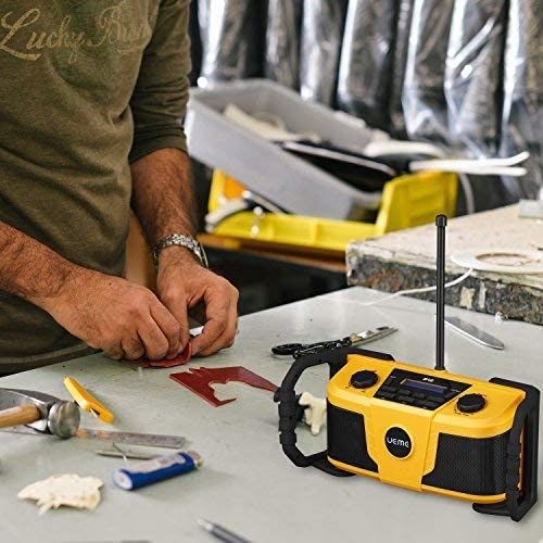 Radio budowlane Ueme DB322 DAB+ FM Bluetooth Żółty na Arena.pl