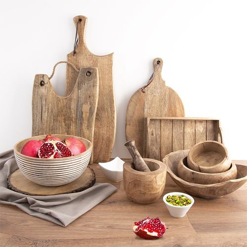 Miska drewniana MANGO 14 cm, 450 ml na Arena.pl