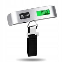 WAGA BAGAŻOWA LOTNICZA TURYSTYCZNA PODRÓŻNA KIESZONKOWA LCD 50kg + BATERIA
