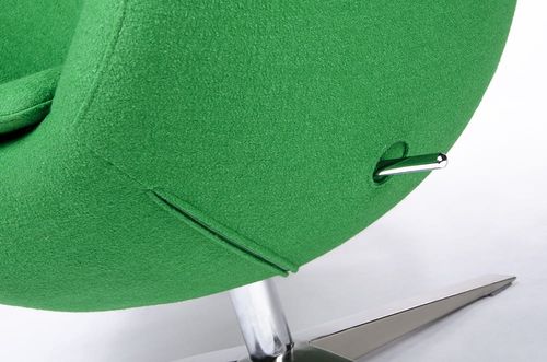 Fotel  EGG SZEROKI zielony na Arena.pl
