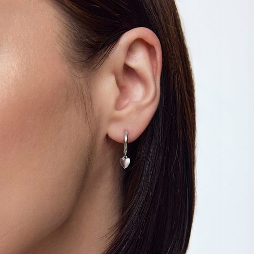 Kolczyki srebrne - serca - Simple YES na Arena.pl