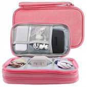 ORGANIZER PODRÓŻNY TORBA ETUI NA KABLE I ŁADOWARKI , DYSK , POWER BANK