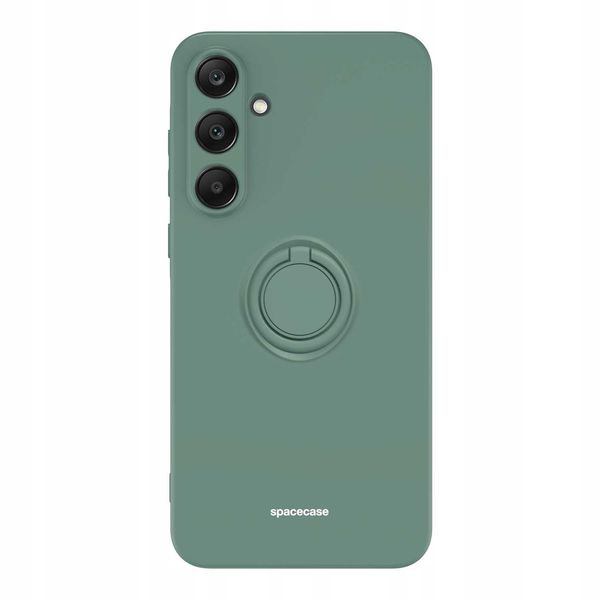 Spacecase Silicone Ring Galaxy A55 5G Dark Green zdjęcie 7