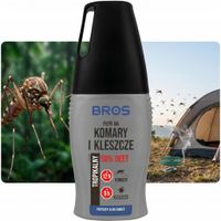 BROS - Płyn Na Komary i Kleszcze 50% DEET 50ml Turystyczny