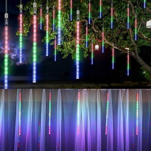 SOPLE METEORY MULTIKOLOR LED LAMPKI PADAJĄCY ŚNIEG 30cm Kolorowy na Arena.pl