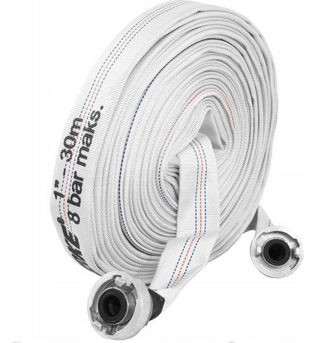 WĄŻ STRAŻACKI PARCIANY DO WODY BRUDNEJ SZAMBA 1 CAL 30M POMPY ZE ZŁĄCZKAMI na Arena.pl