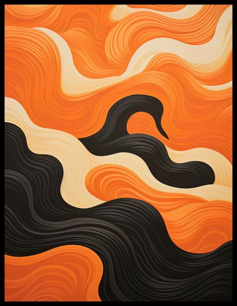 Plakat 50x65cm Dzień spotyka Noc zdjęcie 2