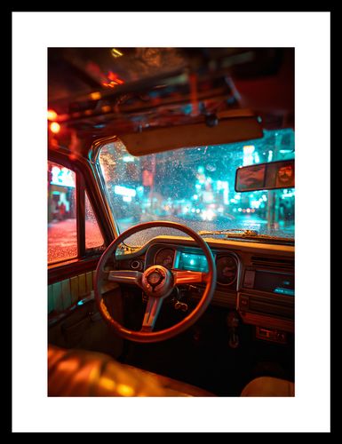 Plakat 21x29,7cm Nocny Kierowca na Arena.pl