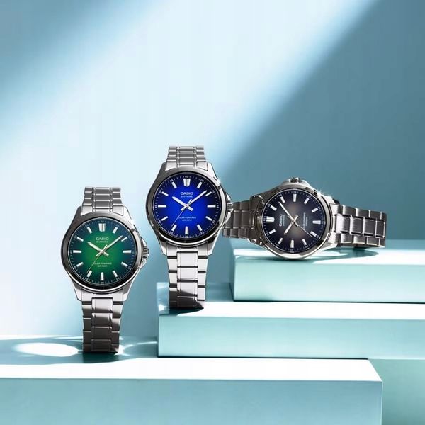 ZEGAREK MĘSKI CASIO MTS-RS100D-2A + BOX +GRAWER zdjęcie 8