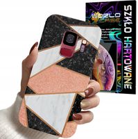 ETUI DO SAMSUNG S9 - ELEGANCKIE MODNE WZORY DLA KOBIET + SZKŁO