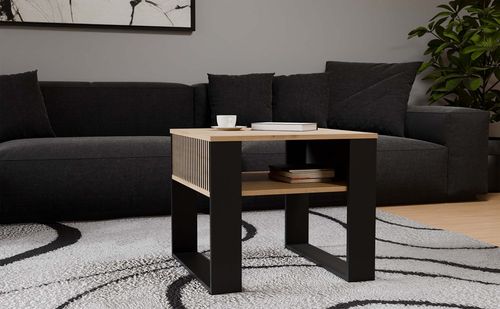 Ława Modern 2P MINI SLIM DĄB ARTISAN CZARNY na Arena.pl
