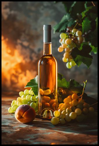 Plakat 68x101cm Bursztynowe Wino na Arena.pl
