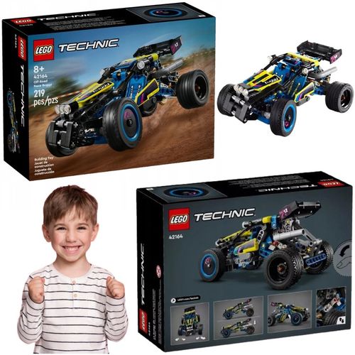 KLOCKI LEGO TECHNIC WYŚCIGOWY ŁAZIK TERENOWY AUTO PREZENT DLA 8,9,10 LATKA na Arena.pl