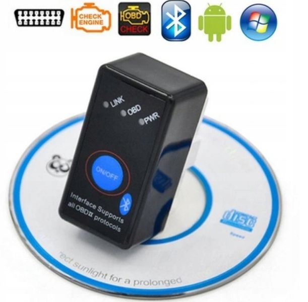 INTERFEJS DIAGNOSTYCZNY TESTER OBD2 MINI BLUETOOTH 4.0 ANDROID/iOS zdjęcie 5