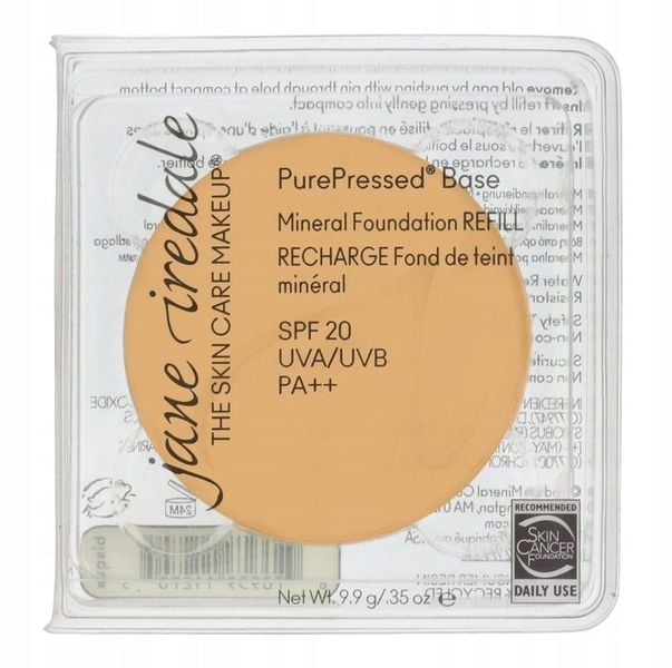 JANE IREDALE PurePressed Base SPF 20 Golden Glow zdjęcie 3