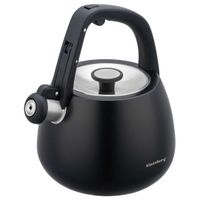 czajnik stalowy z gwizdkiem 2,5l klausberg kb-7774