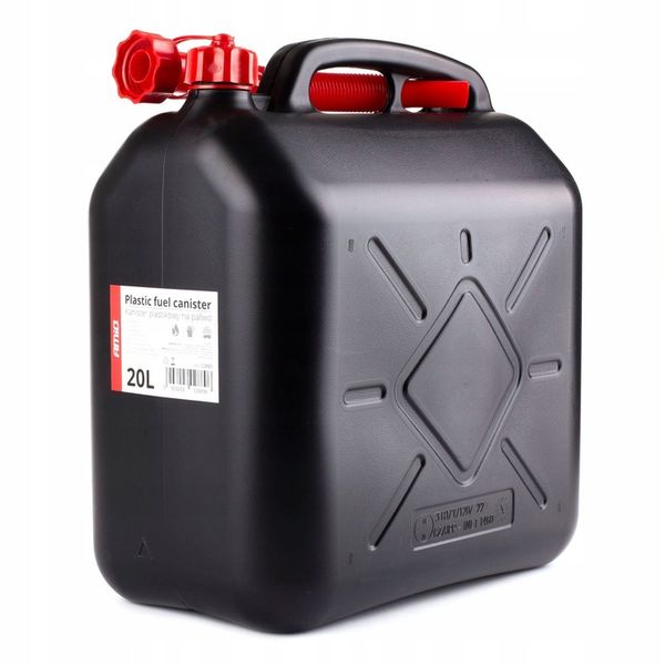 Kanister plastikowy, czarny 20L zdjęcie 2