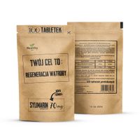 Twój cel to! Wspomóż zdrowie wątroby z Sylimarin 70 mg - 100 tabletek