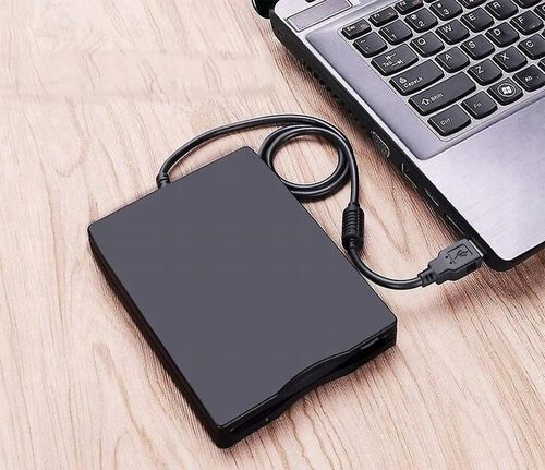 ZEWNĘTRZNA STACJA DYSKIETEK NAPĘD 3,5'' FDD USB SLIM FLOPPY DISK 1.44MB na Arena.pl