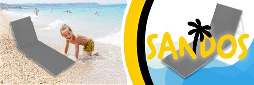 Leżak plażowy do opalania składany TRYLIKA na Arena.pl