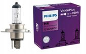 PHILIPS ŻARÓWKI H4 VISION PLUS +60% - BOGATY ZESTAW