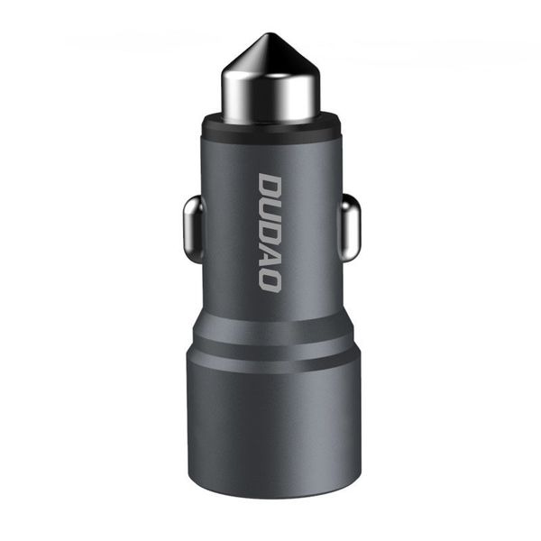 Ładowarka samochodowa 2x USB 3.1A szary zdjęcie 2