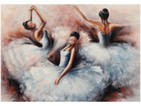 OBRAZ DRUK KOBIETY TAŃCZĄCE BALET