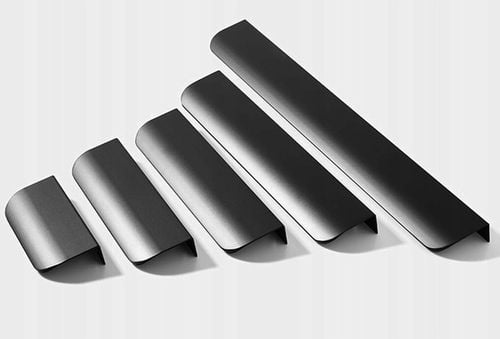 UCHWYT KRAWĘDZIOWY CZARNY 120cm UCHWYT MEBLOWY na Arena.pl