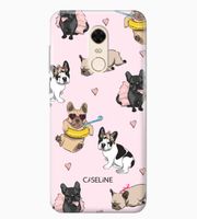 Xiaomi Redmi 5 PLUS | clear | etui na telefon case guma wzory + szkło