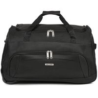 średnia torba podróżna na kółkach bellugio czarna